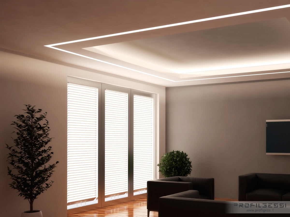 Profili led piano a luce indiretta-559